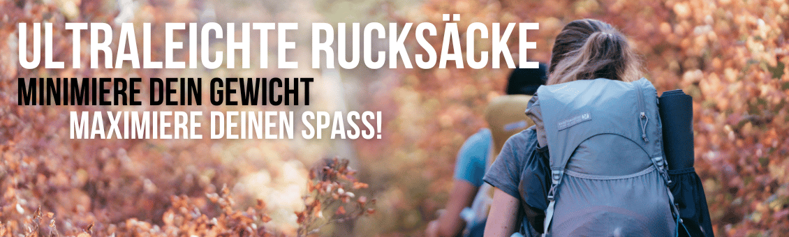 Ultraleichte Trekking Rucksäcke
